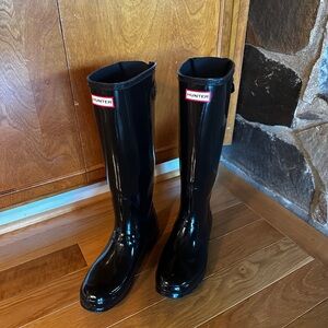 Hunter Black Women's Winter & Rain Boots